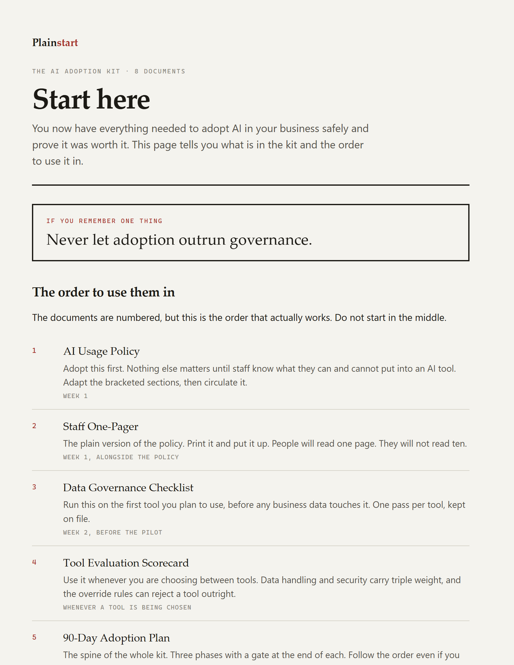 Start Here